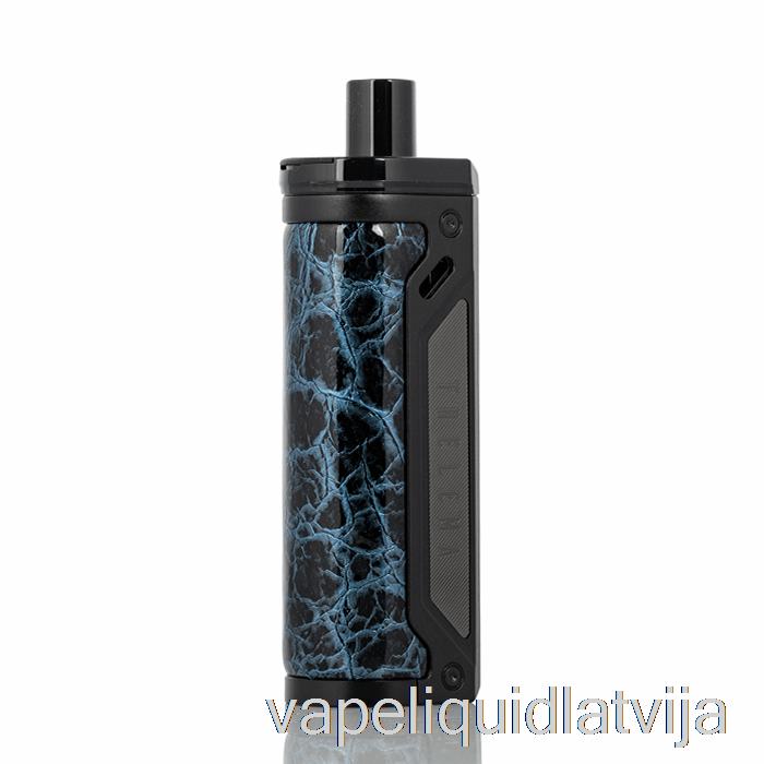 Pazaudēts Vape Thelema 80w Pod Mod Komplekts Melns / Glancēts ādas Vape šķidrums